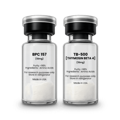 Bundle: BPC 157 (10 MG) + TB-500 [THYMOSIN BETA 4] (10 MG)